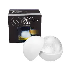 The Original Whiskey Ball - 1 Pack Premium Silicone Sphere Molds – Easy Release & No Leak Design for Superb Whiskey