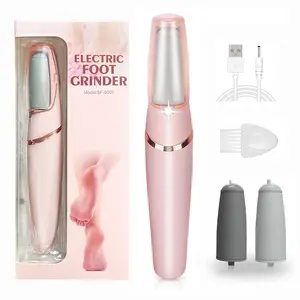 Adjustable Electric Foot Callus Remover – 2-Speed Rechargeable Pedicure Tool for Cracked Heels, Dead Skin & Nail Care – Daily Use for Men & Women – Christmas & Birthday Gift Idea, Brush, Cordless