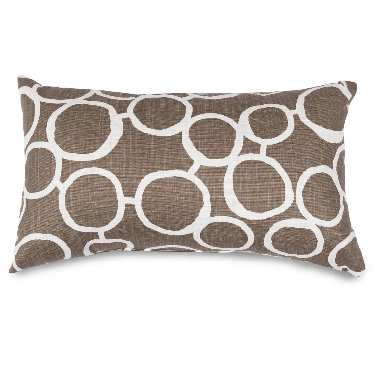 Majestic Home 85907241047 Fusion Mocha Small Pillow, 12 x 20 in.