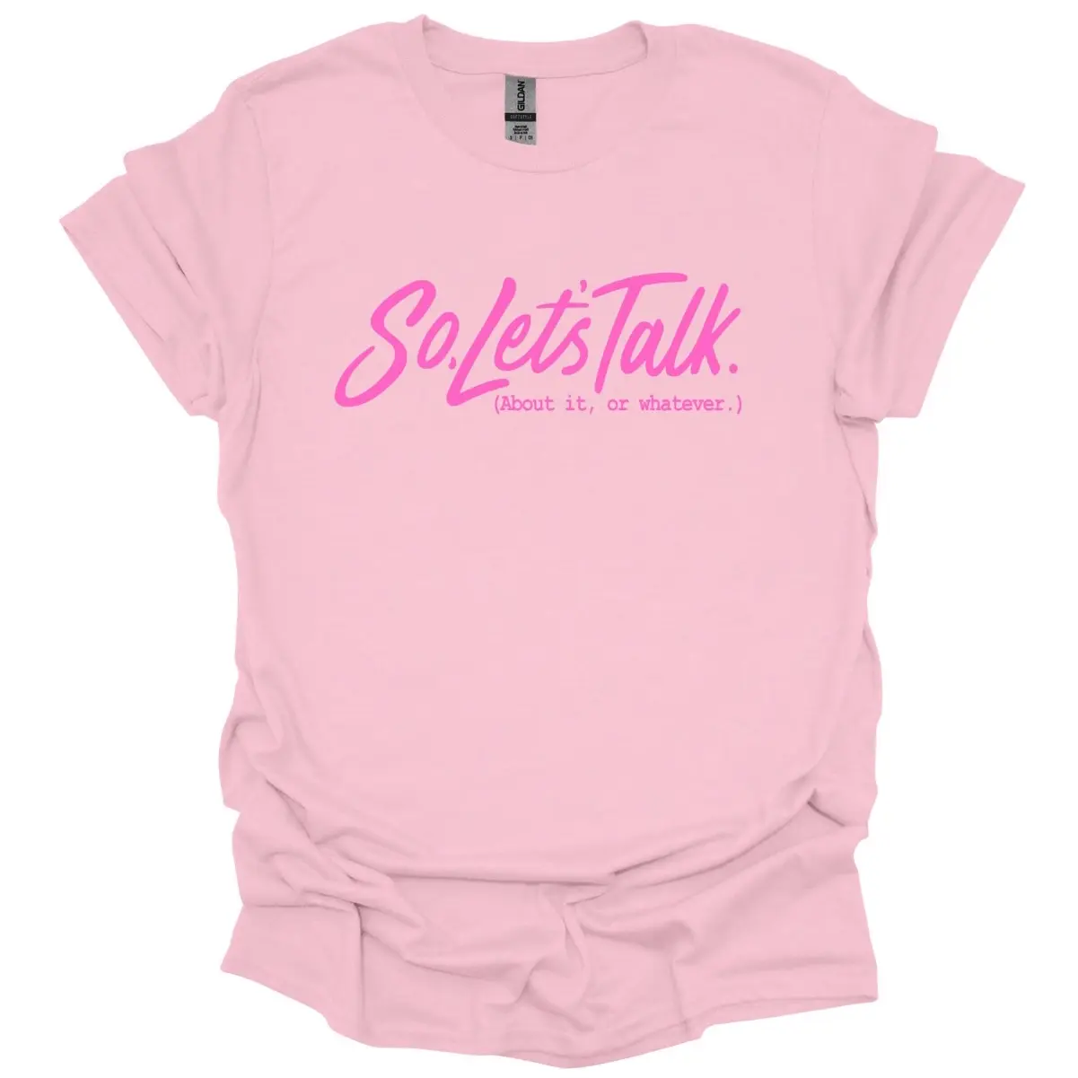 So Let’s Talk Tee