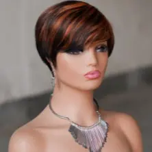 Black Root Ombre Caramel Brown