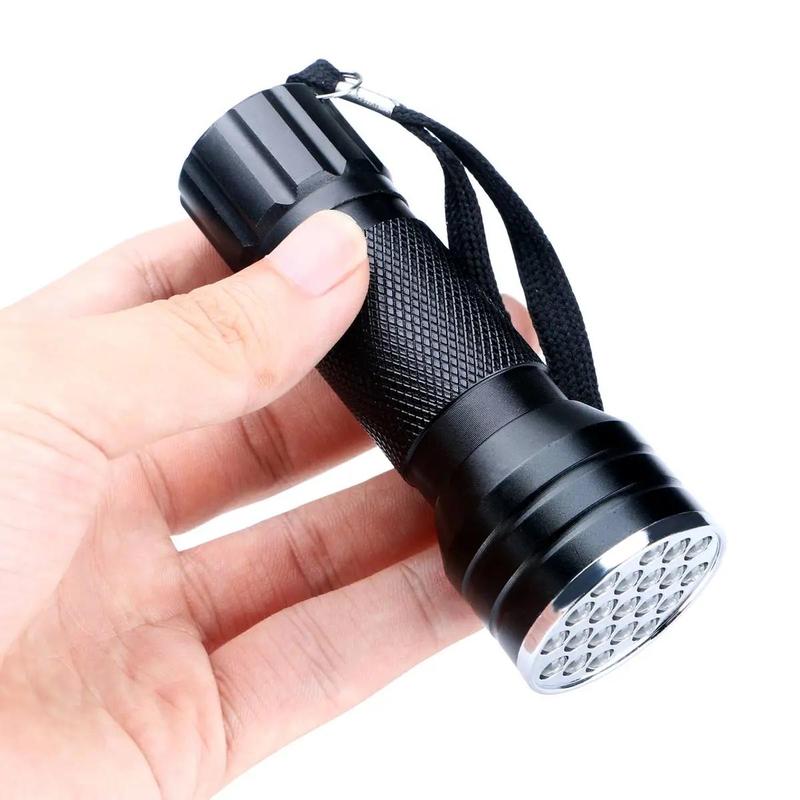 UV Flashlight Black Light Flashlight Ultraviolet LED Pet Urine Stains Detector