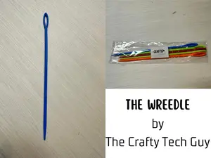 The Wreedle, 6" plastic needle, 5 pack