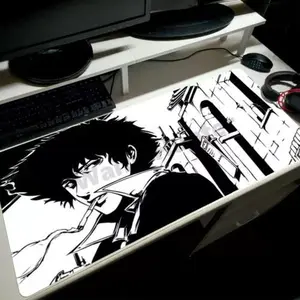 Spike Spiegel Cowboy Bebop Giant Gaming Mousepad Work Desk Playmat, Home Decor, Anime Desk Mat – Smooth, Non-Slip, Vibrant Design for Work & Gaming