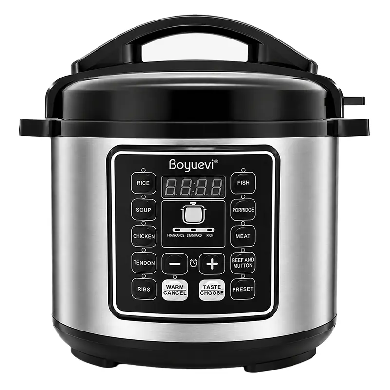 Boyuevi 9-in-1 6-qt Electric Instant Pressure Cooker - Instant Multi Cooker, 1100W Multifunction Kitchen