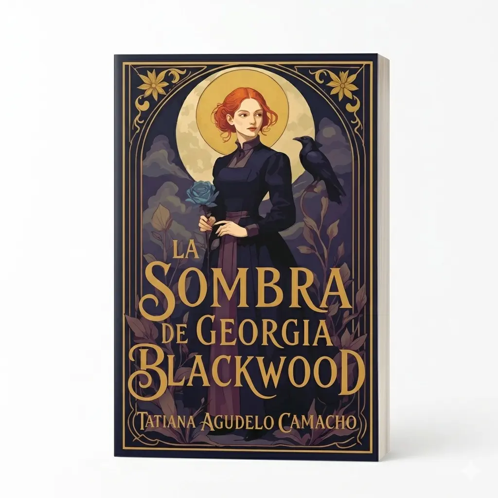 Edición Firmada "La Sombra de Georgia Blackwood" – Novela de Fantasía Gótica y Brujas en Español | Incluye 2 Separadores, Carta de Agradecimiento de la Autora