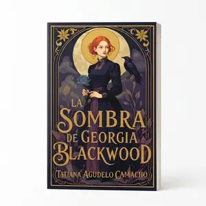Edición firmada de “La Sombra de Georgia Blackwood” – novela de fantasía de brujas en español – incluye 2 marcapáginas y carta de agradecimiento del autor