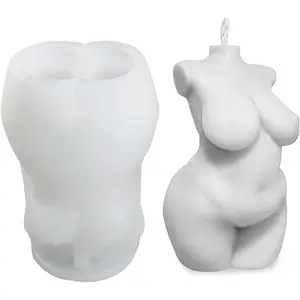 Woman  Candle Molds  Molds for Candle Making Wax Molds, Female Human , Plaster Mold Epoxy Mold  for Homemade Casting Soap Making DIY Craft