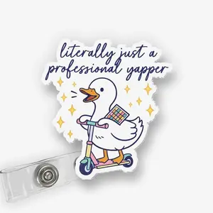 Professional Yapper Badge Reel A0X