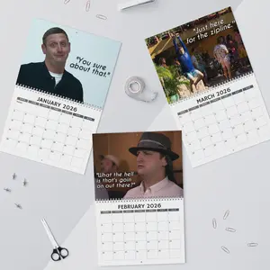 Tim Robinson 2026 Calendar, I Think You Should Leave Tim Robinson Merch, Tim Robinson Quotes Calendar ,Funny Gift, Collectible Comedy Wall Art