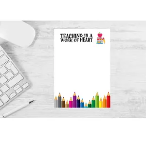 teacher note pad, teacher notes, teacher gift, teacher to do list