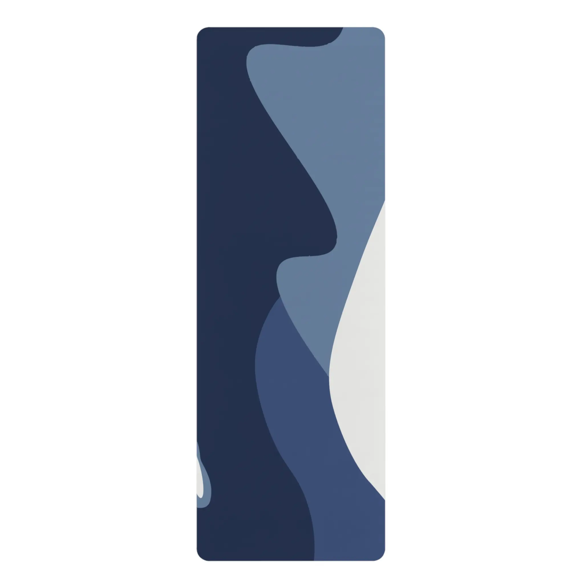 Stylish Rubber Yoga Mat - Non-Slip Comfort for Mindful Practice