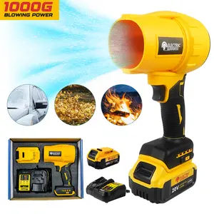 [Dealsforyoudays] Turbo LeafSummer SaleBlower -Violent Turbo Handheld SnowBlower，Pure CopperMotor With Battery,Cordless Turbo Super PowerAir Duster, Handheld Powerful Dryer for Car,CarDrying after Wash, Snow Removal