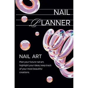 Nail Art Drawing Notebook for Nail Artist - 100 Pages template, Premium Thick Paper for Sketching and Outlining, Elegant Soft Cover with Inspiring ... luxury book for nail artist - 100 pages Paperback – March 8, 2025