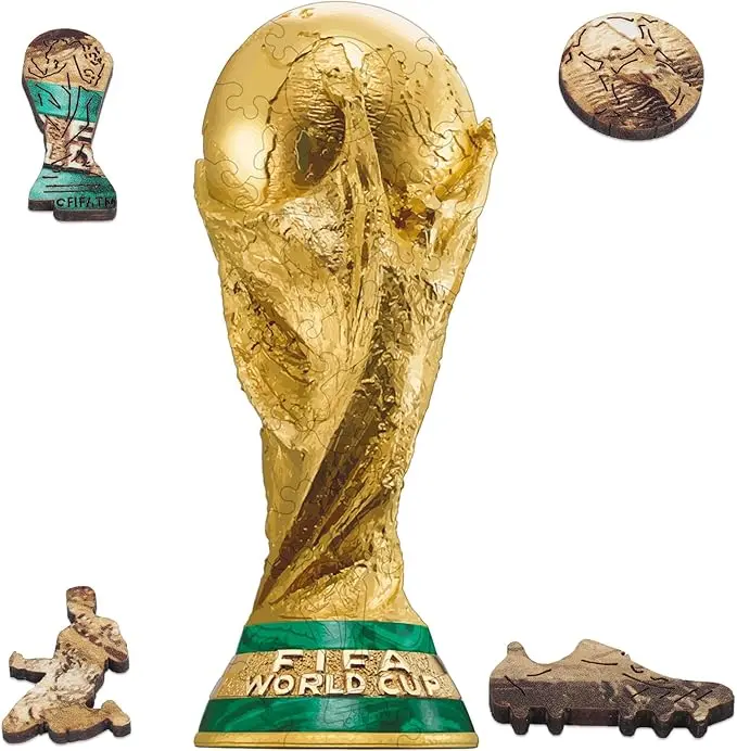 記念グッズ FIFA WORLD CUP THE GRASS OF FINAL MATCH Official FIFA World Cup 2026 Edition Trophy Puzzles for Adults
