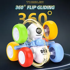 Stunt Roll Rotate Dual-Sided Six-Wheel Car High-Speed Drift Roll Four-Drive Racing Toy Kid Car Boy Gift