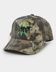 WELCOME SKATEBOARDS x Slipknot Ninagram Strapback Mens Hat, Camoflauge