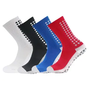 Alderbury Grip Socks for Men & Women Non-Slip Anti Skid Pads Maximum Traction for Football & Basketball Breathable Moisture Wicking Unisex Sports Socks with Anti-Slip Grip Technology