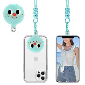 Phone Patch Neck Strap Long Happy Faces STRP Accessories Lanyard