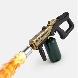 High-Power Adjustable Propane Cooking Torch, Portable Grill Flamethrower for BBQ, Campfire and Weed Ignition (Tank Not Included)