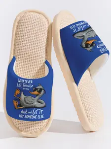 Cool Sunglasses Duck "duck" Pun Slippers Cloud-Feeling Humorous Laid-back Style Indoor Outdoor Must-Have
