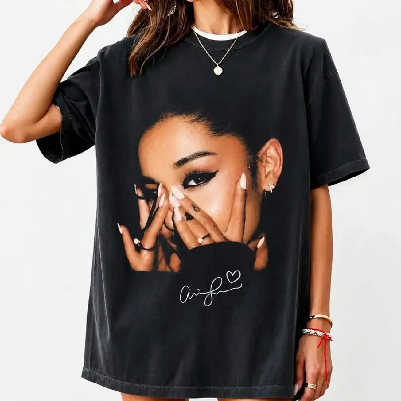 Petal Album Tee High-Quality Unisex Cotton Shirt Eternal Sunshine Tour 2026, Gift for Ariana Fan, Classic Unisex Crewneck T-shirt