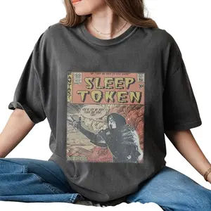 Sleep Token Comic Shirt, 90S Vintage Merch Book Art Take Me Back To Eden Album World Tour Ticket 2026 Graphic Tee Tees