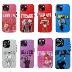 "The Amazing Young Hero" Cartoon Phone Case — Suitable for iPhone 11–17 Pro Max/Plus and Samsung Galaxy S23–S25. Features a protective hard-shell design and unique styling—the perfect choice for a gift.