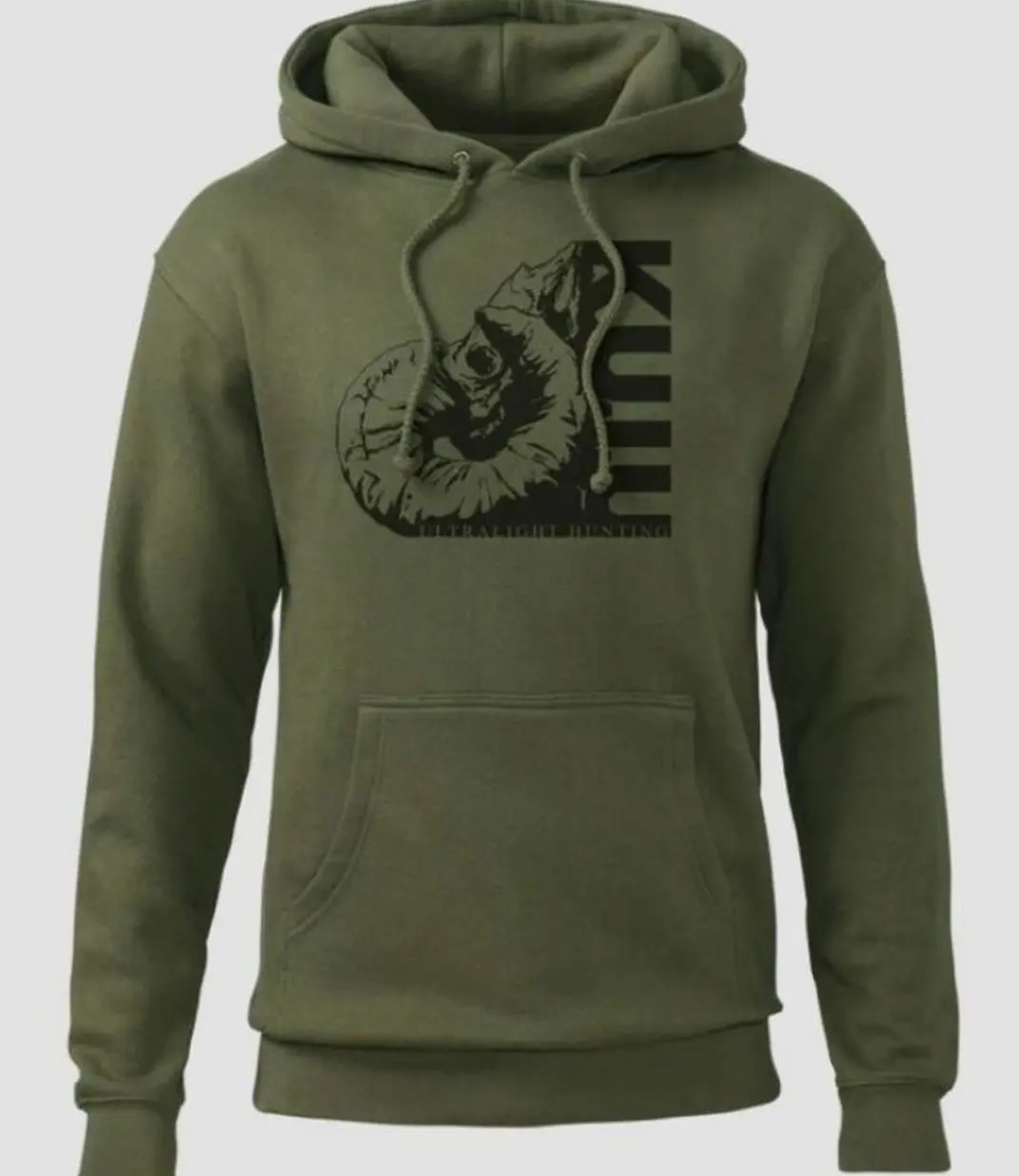 KUIU Skull Hoodie, Mens Hunting Pullover, Outdoor Performance Hoodie, Lightweight Camo Gear, Bowhunting And Big Game Hunting Apparel 10TMU