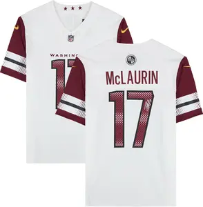 Terry McLaurin Washington Commanders Autographed Nike White Vapor Fuse Limited Jersey - Fanatics Authentic Certified