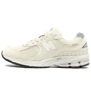 New Balance NB 2002R Low-Top Casual Running Shoes for Men and Women in Light Beige with Mesh and Suede Fabric Trending Shoes, House White Official Shoes to Get / Maison Mihara