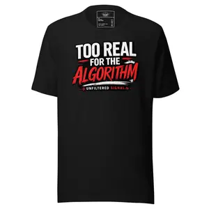 Sa’Cred Scarz  Too Real For The Algorithm Tee