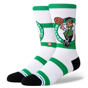 Stance NBA 2024 Prep Crew Socks - Large - BOSTON CELTICS