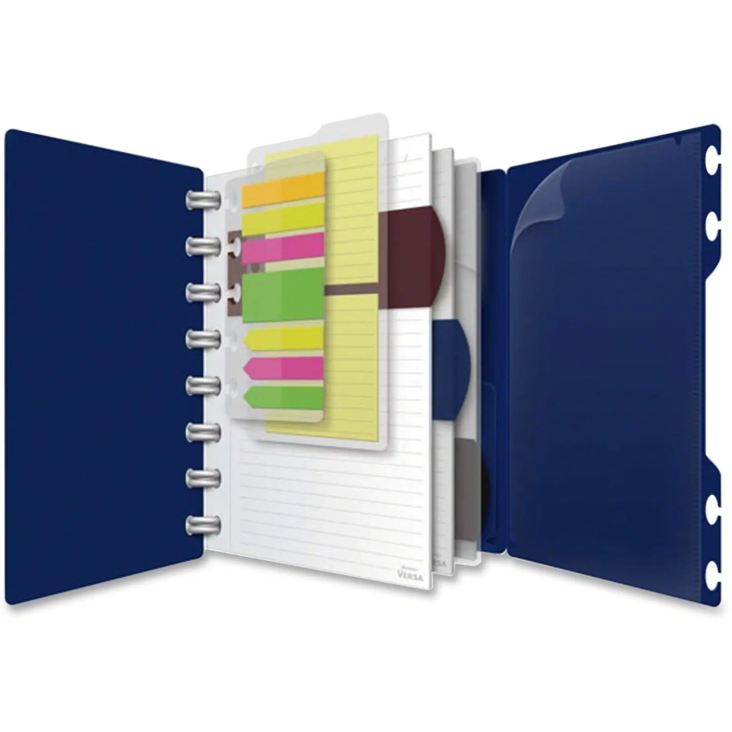 TOPS Versa Crossover Ruled Spiral Notebook, 6" x 9", TOP25635