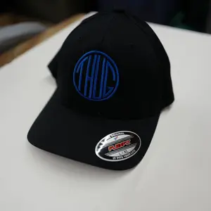 THUG Big Blue Logo Hat#012 Sturgis-Hat -Black w/Blue