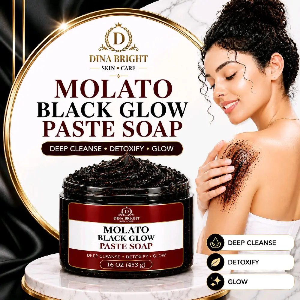 Black Molato Soap GLUTATHIONE INJECTION MOLATO SOAP – BLACK – Slique Beauty Limited