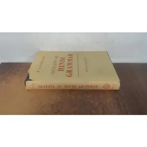 USED-Outline of Hindi grammar,: With exercises, by Ronald Stuart McGregor (Hardcover)
