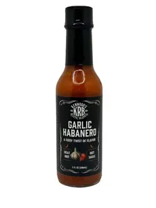 Garlic Habanero Hot Sauce 5oz.