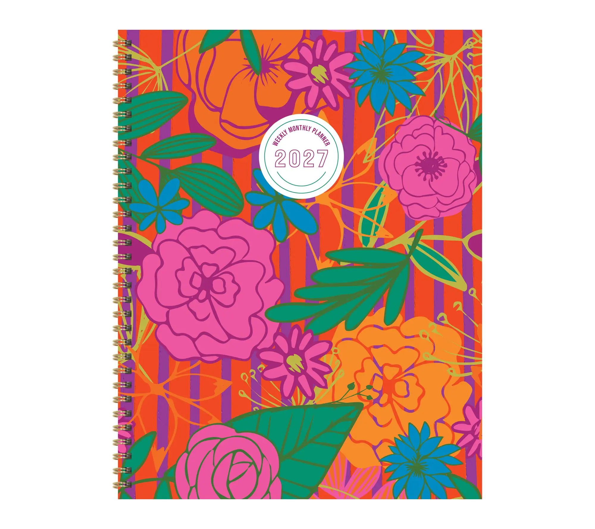 2027 Peonies Large Weekly Monthly Planner 2027 Peonies Large Weekly Monthly Planner