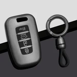 Kia Equus 2012 Optima K5 2011 Forte Opirus Rohens Ix 35 2012 Soul Sorento Mohave Borrego 4 Button Tpu Car Key Case Cover, Car Key Accessory