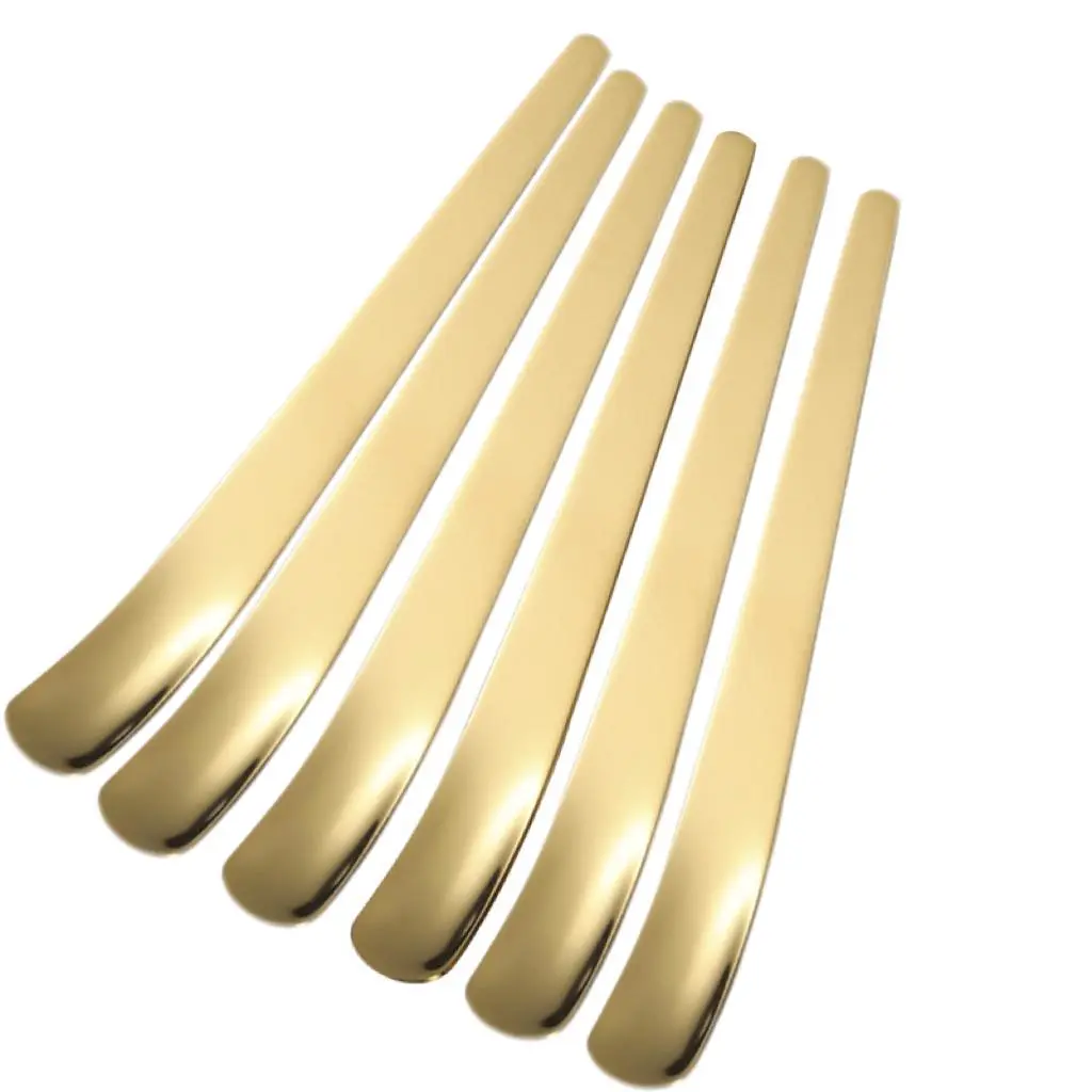 6-12pcs Dessert Spoons Set, Food Grade Plastic Sleek Scoop Ice Cream Spoons, Durable & Dishwasher Safe, Perfect for Home Use & Parties, Cutlery