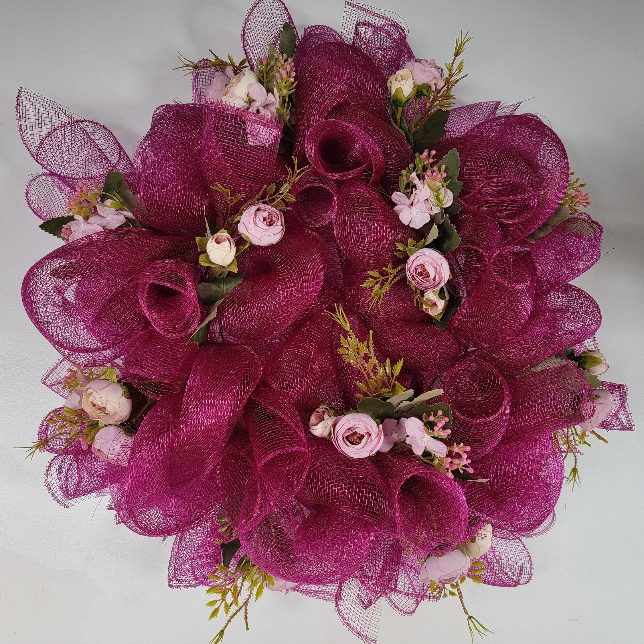 Mesh Wreath 20 inch  wreath door wreath