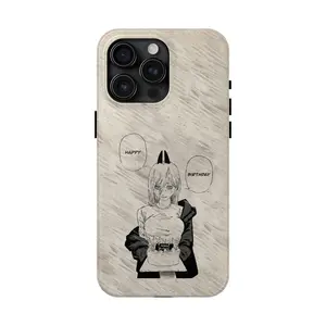 Power Chainsawman Anime Phone Case, Chainsawman Phonecase Cover for iPhone Samsung