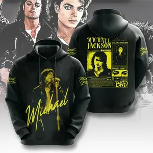 Michael Jackson 3D Apparel Hoodie, Gift for Fans