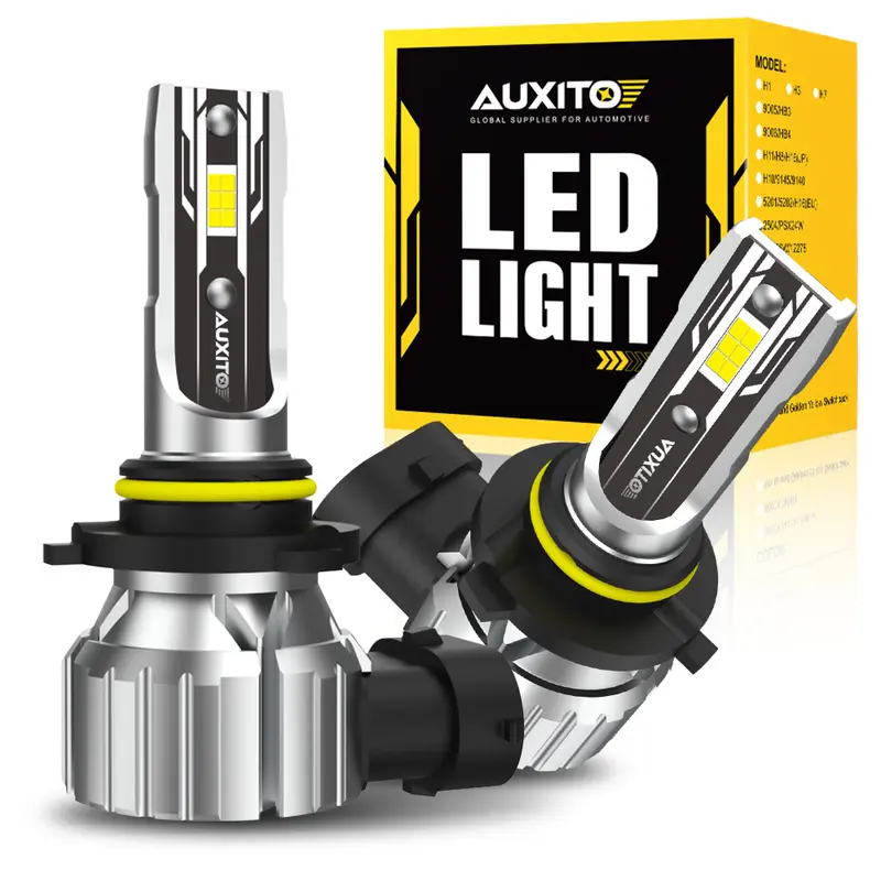 AUXITO 9005 HB3 White LED Headlight Kit HIGH/LOW Beam Bulbs Super Bright 6500K 40000LM