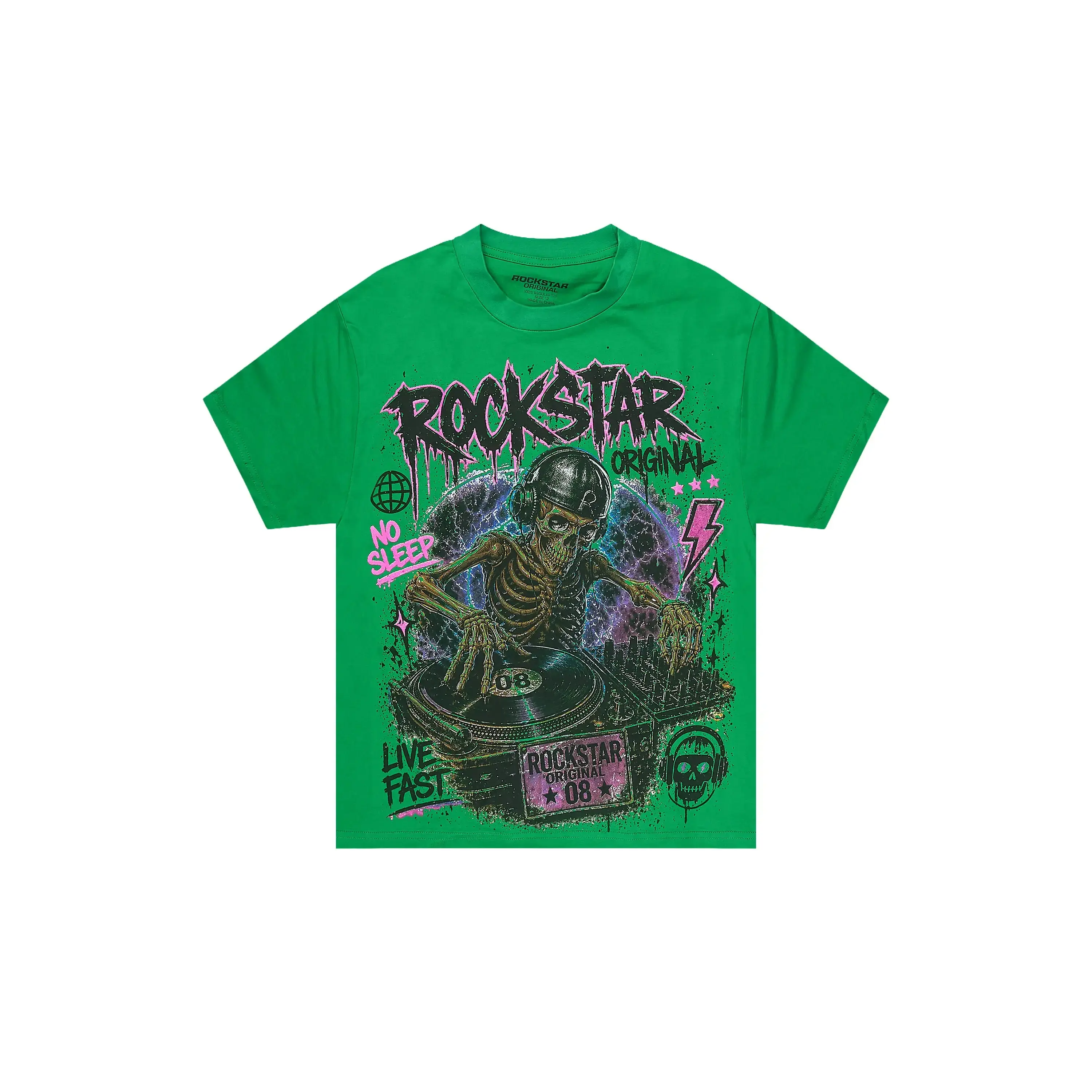 Boys Lance Green Graphic T-Shirt