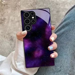 Phone Case: Starry Sky Purple Series, Night Sky Galaxy Print, Compatible with Samsung Galaxy S26 S25 S24 S23 S22Pro S21 S20 Fe Plus Ultra Pro A56 A55 A54 A53 A52 A51 A36 A35 A34 A32 A26 A25 A24 A23 A16 A15 A14 A06 A05 A03s