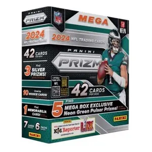 2024 NFL Prizm MEGA box - Neon Green Pulsar - LIVE DOME