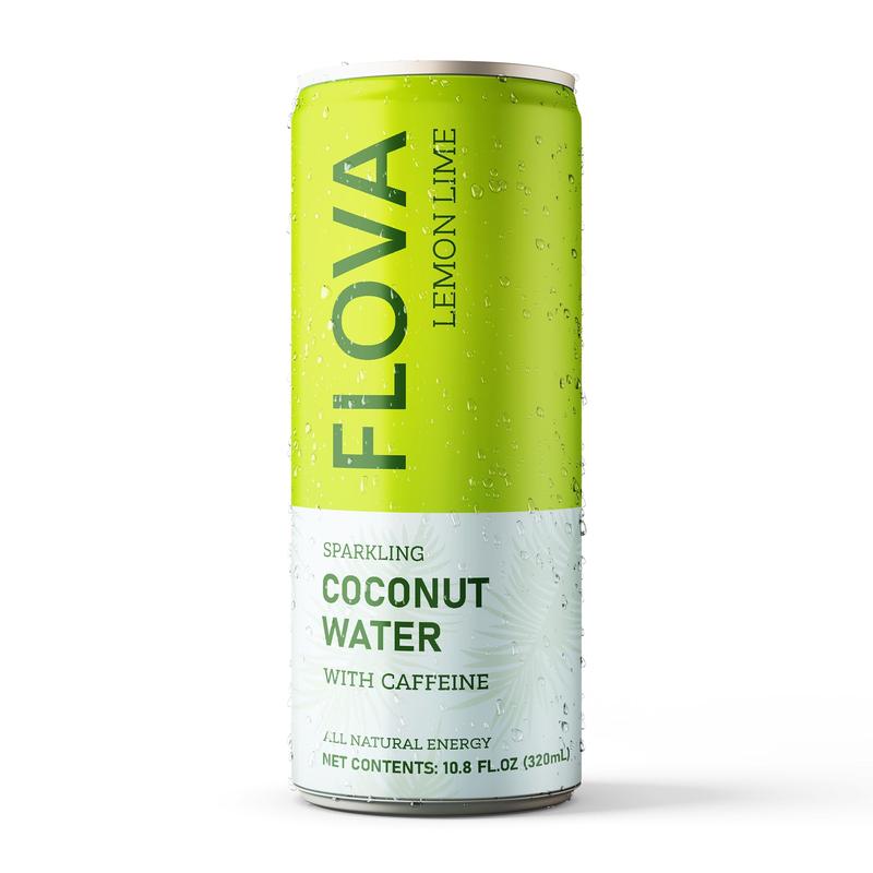 Flova Natural Energy Drink, Electrolytes from Coconut Water, Sports Performance Beverage