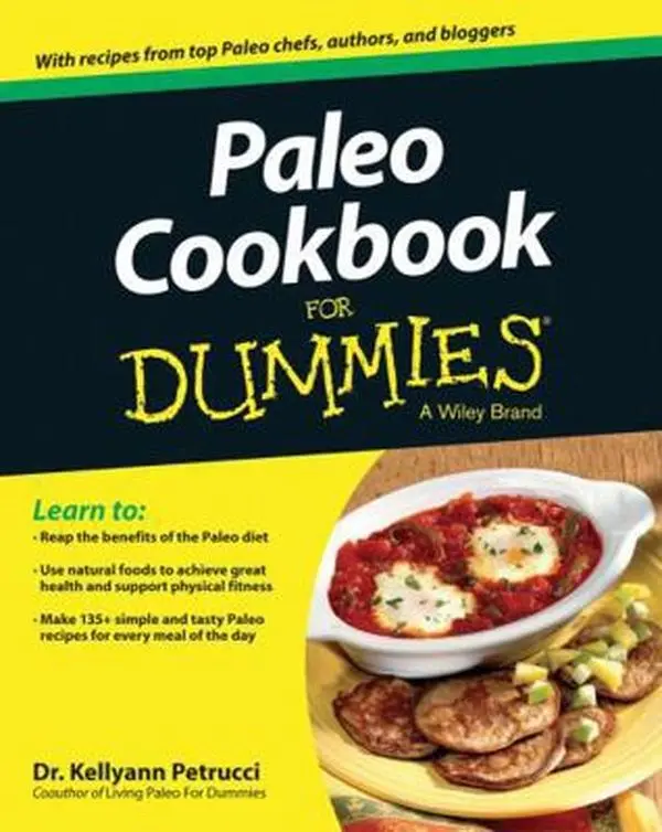 Used Paleo Cookbook for Dummies - Kellyann Petrucci (Paperback, English) - Easy Recipe, Delicious and Healthy, Dinner Recipe Ideas
